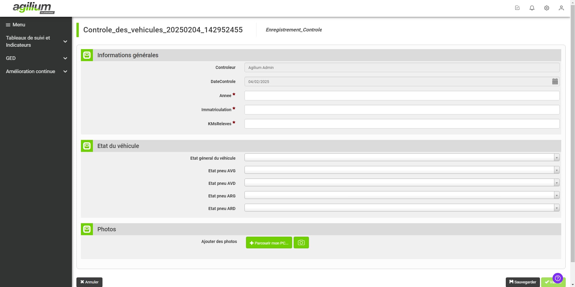 logiciel controle qualité