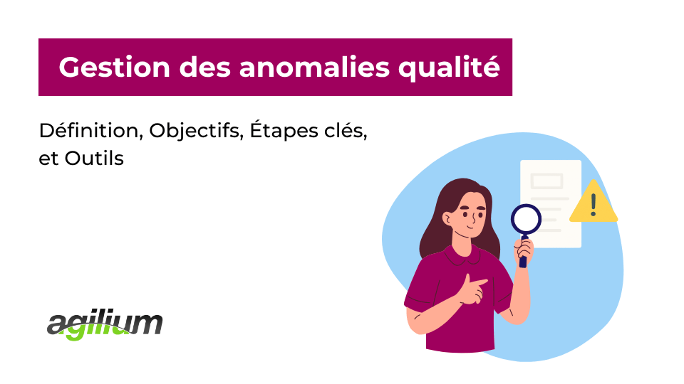 Illustration Gestion des anomalies qualité