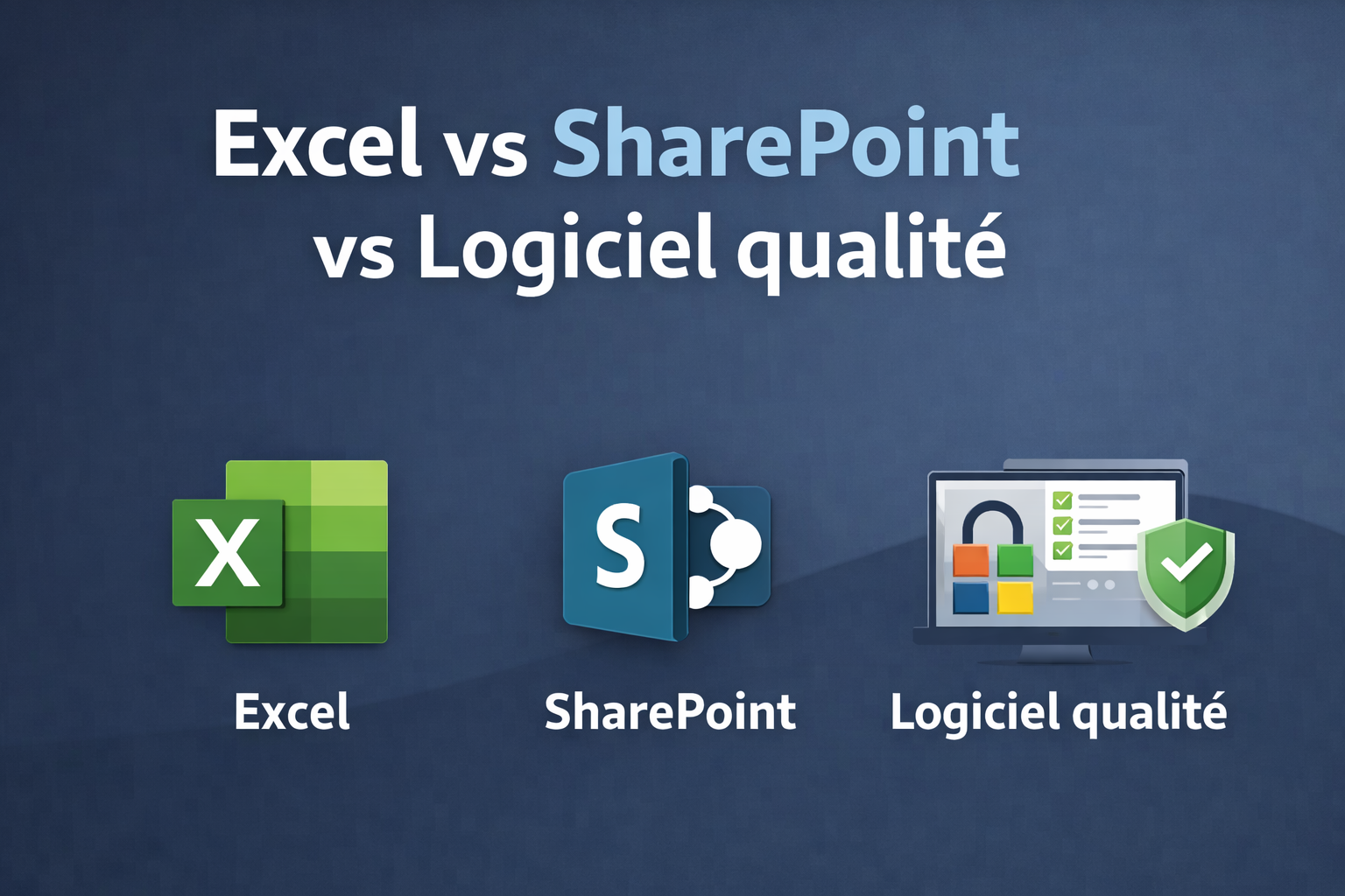 Excel SharePoint vs Logiciel Qualité