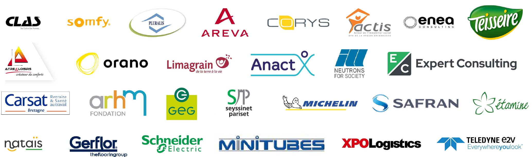 Logos clients Alma Microsoft 365