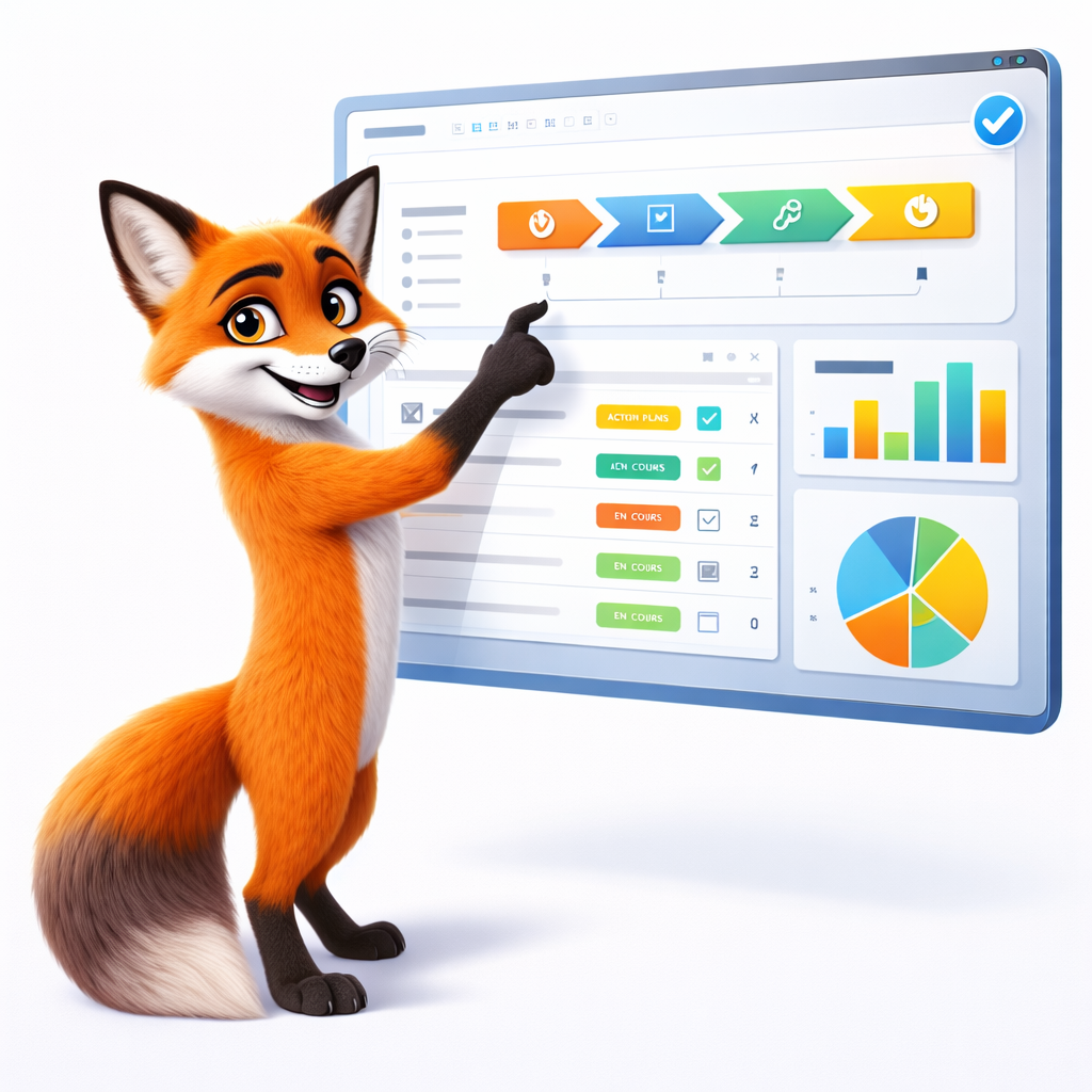 Renard avec dashboard
